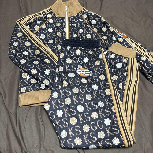 Gucci floral logo jersey - floral,