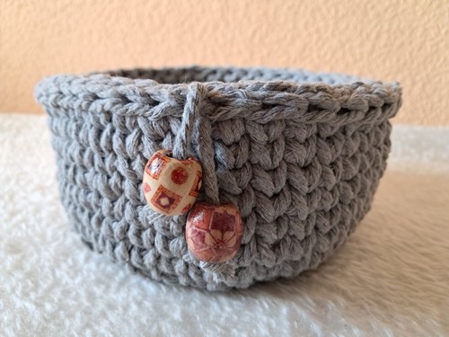 Crochet basket utensilo with - crochet,