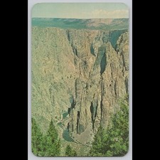 Antique Postcard Black Canyon