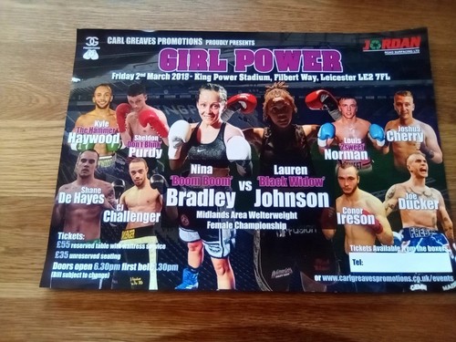 Boxing handbill - boxing,
