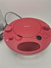 Sony ZS-E5 Red Portable CD