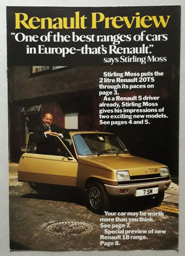 Renault range brochure 1978 - range,