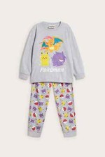 Pokemon Boys Girls 2 pc Grey