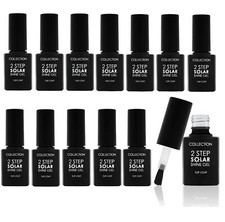 12 top coat clear nail varnish