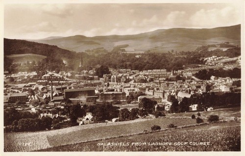 Galashiels from ladhope golf - from,
