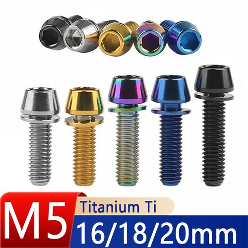 Titanium bolts bike - m5,