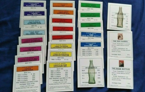Individual coca cola monopoly - individual,