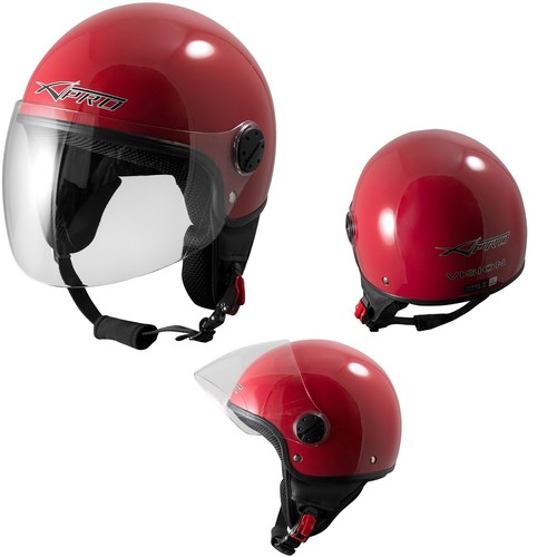 Open face jet - helmet, moped
