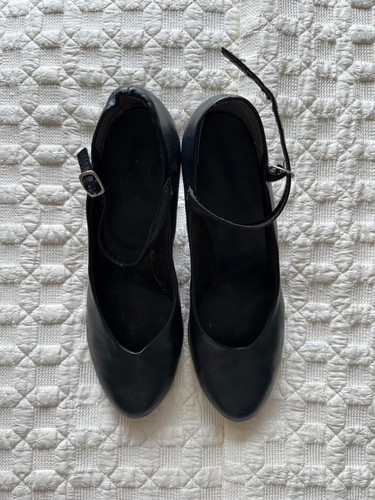 Black character dance shoes - black,