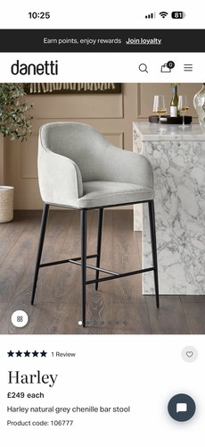Danetti bar stool - danetti,