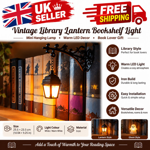 Vintage library lantern - vintage,