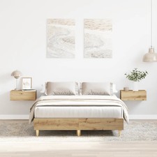 Walplus artisan oak bed frame - walplus,