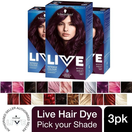 3pk schwarzkopf live intense - 3pk,
