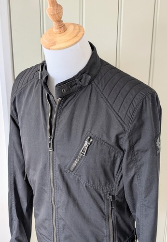 Belstaff black cotton cafe - belstaff,