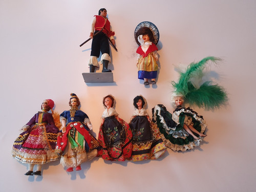 Vintage souvenir doll