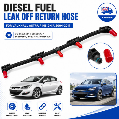 Injector leak off return pipe - leak-off,