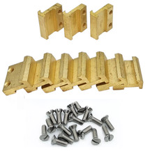 Brass rail connectors mm - 15,