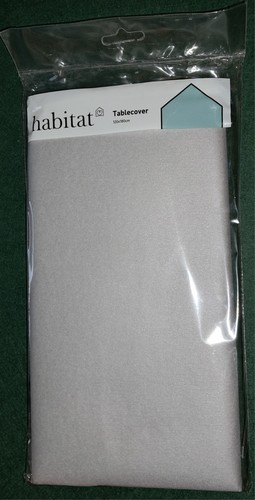 Habitat table cover silver 120 - habitat,