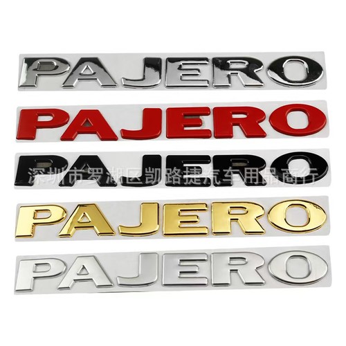 Chrome mitsubishi pajero - chrome,
