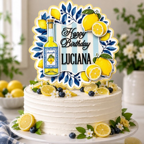 Personalised limoncello lemon - personalised,