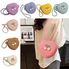 Woven Kids Straw Bag Handmade