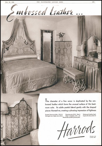 1936 antique print advertising - antique,