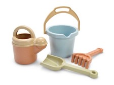 BUCKET SPADE RAKE WATERING CAN SET by DANTOY Bio plastic sandpit set NEW UNBOXED