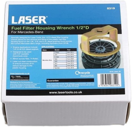 Laser tools fuel filter - tools,