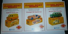 LOT Posters or Pamphlets DINKY MODELS CARDS + ATLAS E Type Jags & DB5 Astons 