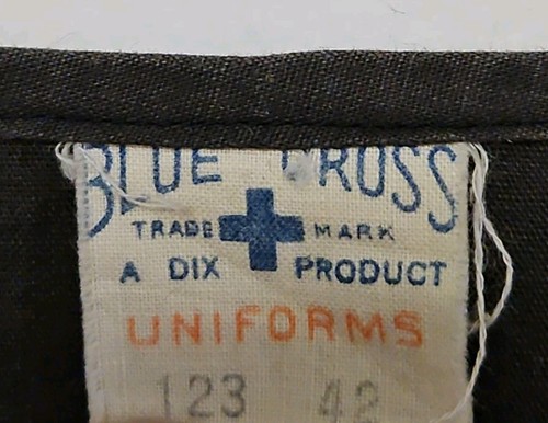 Vtg 40s blue cross nurse - cross,