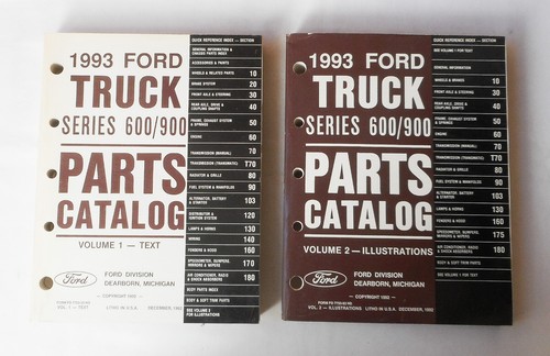 1993 ford truck - series, 600/900