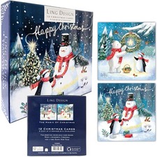 Magical Snowman & Penguin