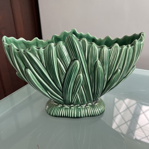 Sylvac large green vase - vase, from