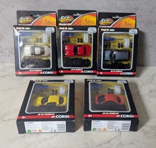 Corgi Wheelz Model Kit Pull N Go Cars Boxed Bundle X 5