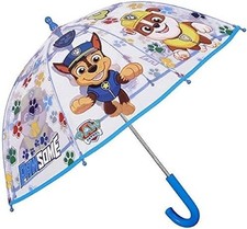 Nickelodeon Paw Patrol Umbrella Kids Bubble Dome Windproof Brolly 65CM