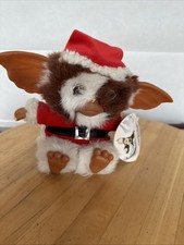 Neca Gremlins Gizmo Santa Christmas Plush Toy Soft Mogwai Warner Bros 6" Retired