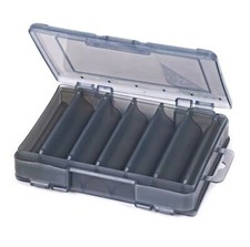 Double Sided Tube Fly / Lure Box. 12 Compartments