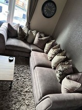 Corner Sofa Pillow Back Ariana