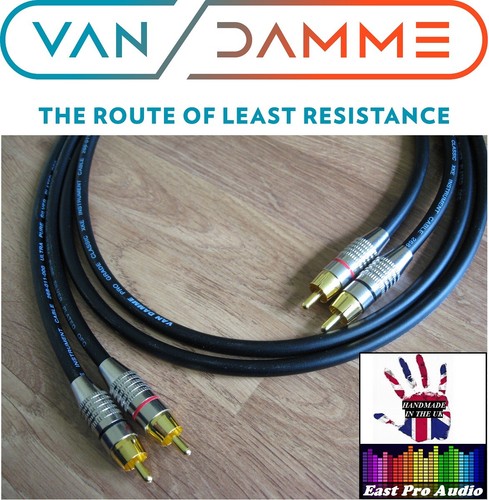 Pair van damme rca - -, phono
