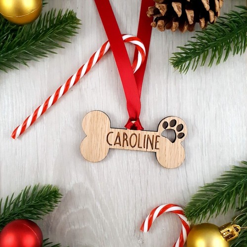 Personalised bone bauble - bone,