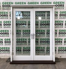 WOODEN WHITE FRENCH DOORS FULL