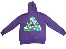 Palace Skateboards Tri-Digi Hood Purple Hoodie - Mens Size Medium - Pre-loved