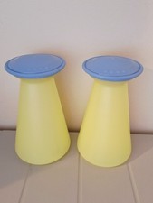 Vintage Tupperware Expressions Salt Peppers Shakers