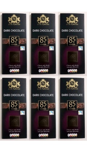 Six gross dark chocolate - six,