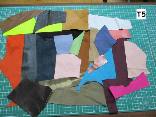 Bundle mix leather suede - mix,