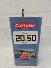 Carlube XAE250 Sae 20W50 Classic Mineral Motor Engine Oil 4.55 Litre