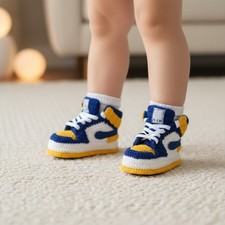 Michigan Colors Crochet Baby