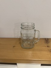 The Kraken Spiced Rum Heavy Glass Mason Jar Embossed Tankard Brand New