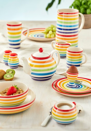 Handpainted rainbow ceramic - rainbow,