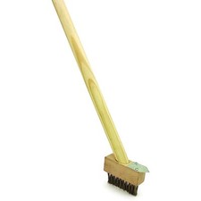 Brass Bristled Patio/Weed Brush 1.2m